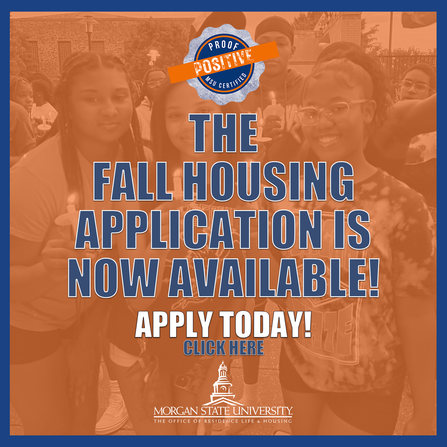 The fall 2024 housing application is now available. Click to apply.