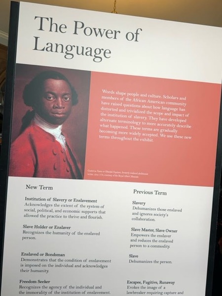 Language of Slavery 