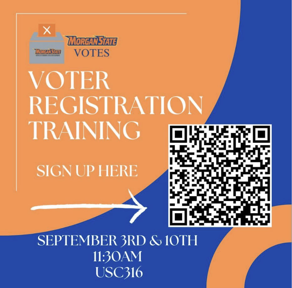 National Voter Registration Day graphic Tuesday September 17th