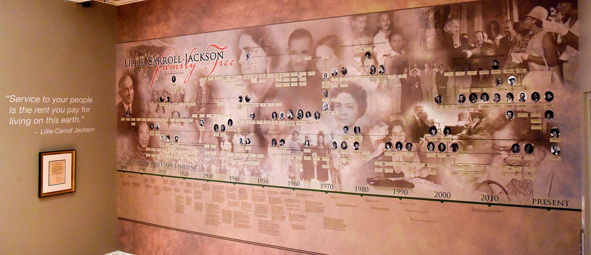 Lillie Carroll Jackson Civil Rights Museum exhibit