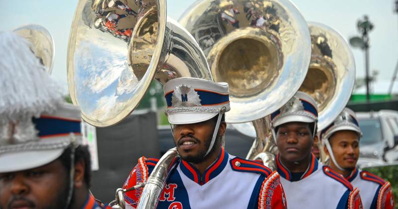 Morgan State Marching Band Performs at the White House