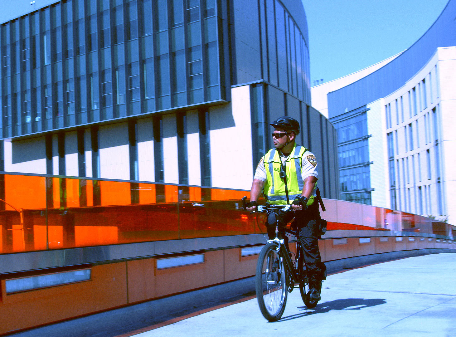 Officer on Bike