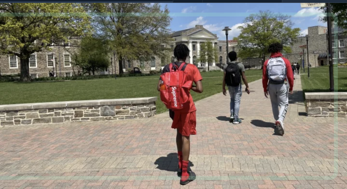 Students on Campus