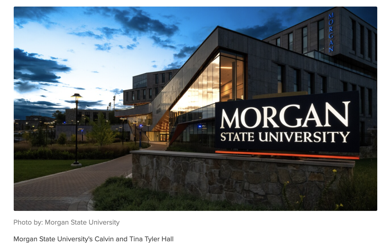 Morgan State University Officially Opens Calvin and Tina Tyler Hall ...